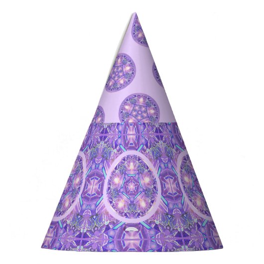 Lila W1 Partyhütchen (Links)