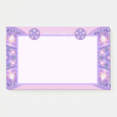 Lila W1 Post-it Klebezettel (Vorderseite)