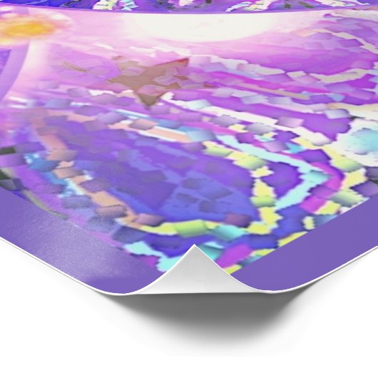 Lila W1 Poster (Ecke)