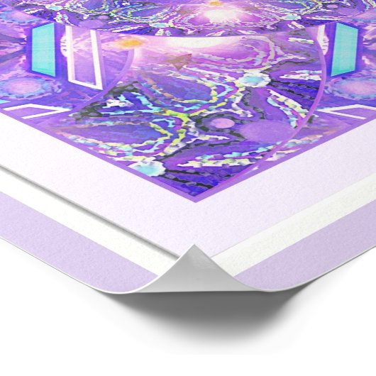 Lila W1 Poster (Ecke)