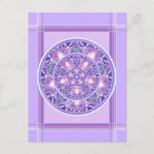 Lila W1 Postkarte (Vorderseite)