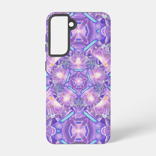 lila w1 samsung galaxy hülle (Rückseite)