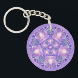 Lila W1 Schlüsselanhänger<br><div class="desc">Mandala Art Design: Brigth Mandala in lila Farbtönen,  Parma,  Rosa und einige kleine türkisfarbene Touchs. Diese sanften Farben werden Ihre tägliche Umgebung beruhigen. (Ich arbeite mit lila Farbtönen,  weil ich für immer ein Fan einer bekannten Kpop-Gruppe von 7 phantastischen Typ bin,  deren symbolische Farbe lila 💜 😉 ist)</div>