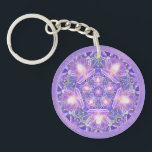 Lila W1 Schlüsselanhänger<br><div class="desc">Mandala Art Design: Brigth Mandala in lila Farbtönen,  Parma,  Rosa und einige kleine türkisfarbene Touchs. Diese sanften Farben werden Ihre tägliche Umgebung beruhigen. (Ich arbeite mit lila Farbtönen,  weil ich für immer ein Fan einer bekannten Kpop-Gruppe von 7 phantastischen Typ bin,  deren symbolische Farbe lila 💜 😉 ist)</div>