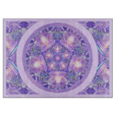 Lila W1-Schneidbrett Schneidebrett (Vorderseite)