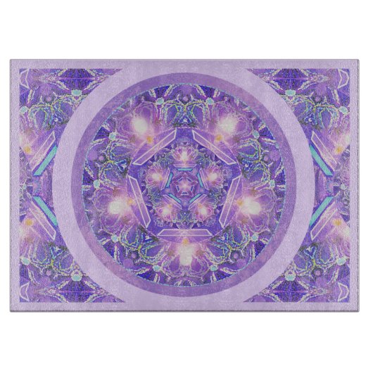 Lila W1-Schneidbrett Schneidebrett (Vorderseite)