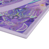 Lila W1-Schneidbrett Schneidebrett (Ecke)