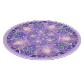 Lila W1-Schneidbrett Schneidebrett (Ecke)