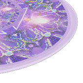 Lila W1-Schneidbrett Schneidebrett (Ecke)