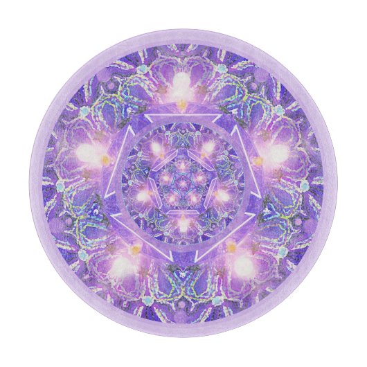 Lila W1-Schneidbrett Schneidebrett (Vorderseite)