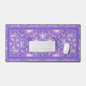 Lila W1 Schreibtischunterlage (Tastatur & Maus)