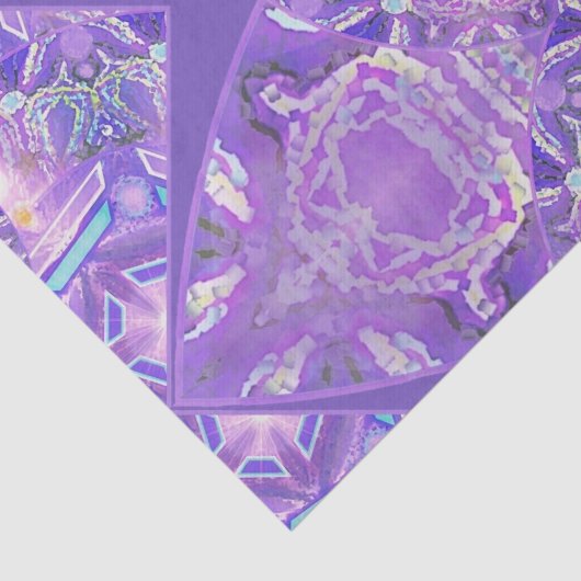 Lila W1 Seidenpapier (Detail)