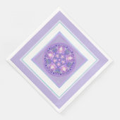 Lila W1 Serviette (Ecke)