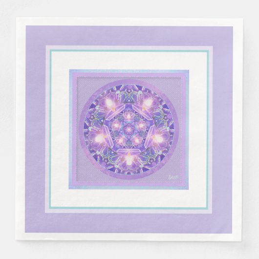 Lila W1 Serviette (Vorderseite)