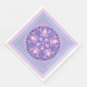 Lila W1 Serviette (Ecke)