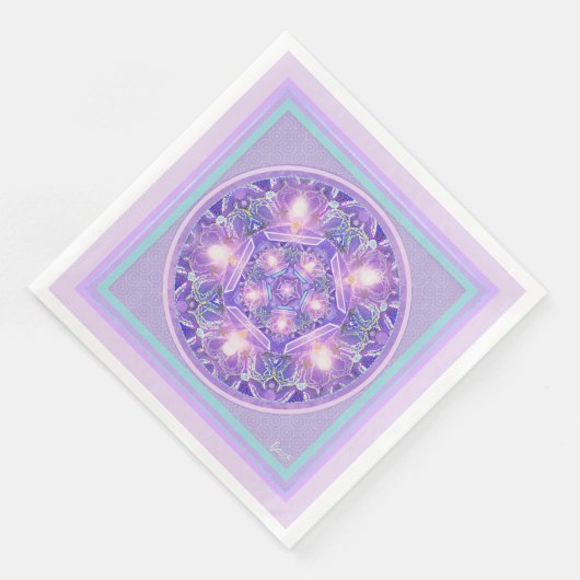 Lila W1 Serviette (Ecke)