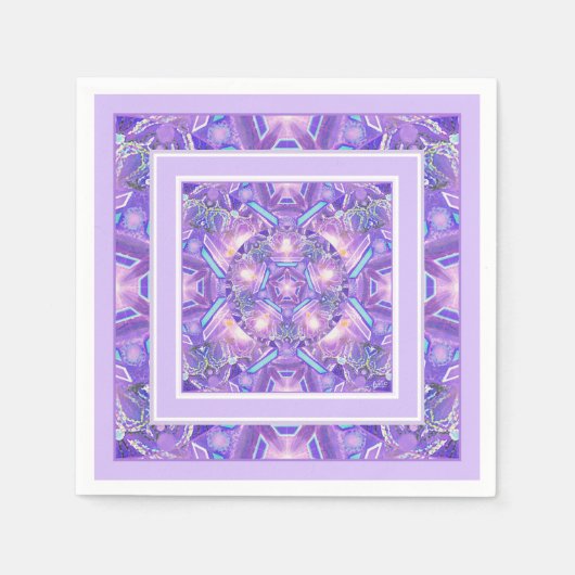 Lila W1 Serviette (Vorderseite)