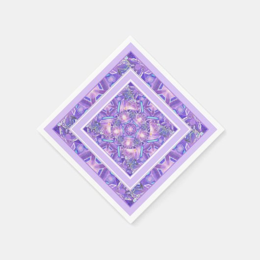 Lila W1 Serviette (Ecke)