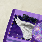 Lila W1 Strandtuch (Beispiel)