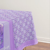 Lila W1 Tischdecke (Beispiel)