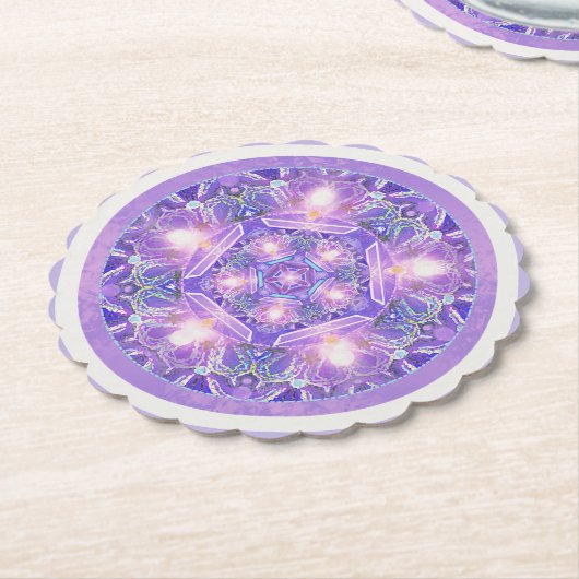 Lila W1 Untersetzer (angewinkelt)