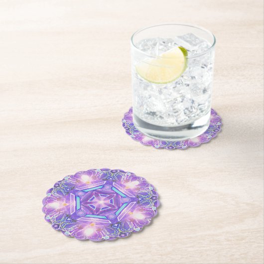 Lila W1 Untersetzer (Vor Ort)