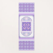 Lila W1 Yogamatte (Vorderseite)