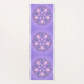 Lila W1 Yogamatte (Rückseite)