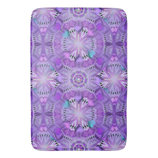 Lila W2 Badematte (Vorderseite Vertikal)