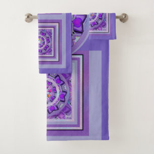 Lila W2 Badhandtuch Set