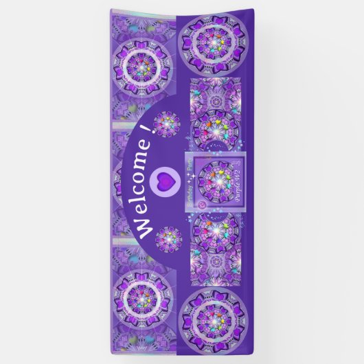 Lila W2 Banner (Vertikal)