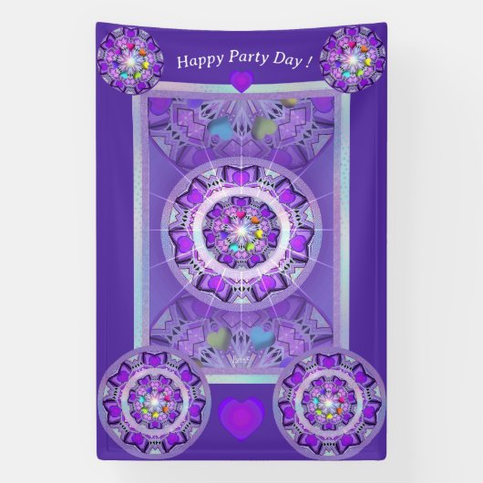 Lila W2 Banner (Vertikal)