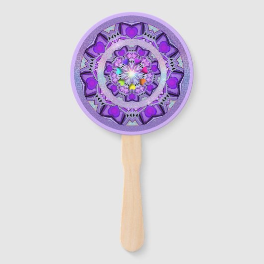 Lila W2 Fächer (Vorderseite)