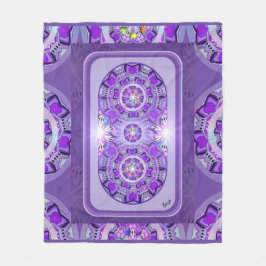 Lila W2 Fleecedecke