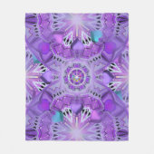 Lila W2 Fleecedecke (Vorderseite)