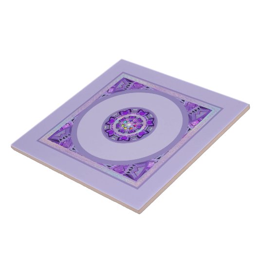 Lila W2 Fliese (Seite)