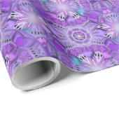 Lila W2 Geschenkpapier (Rolleneckpunkt)