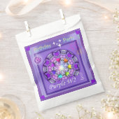 lila W2 Geschenktütchen (Ausgeschnitten)