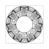 Lila W2 Gummistempel (Prägung)