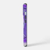 Lila W2 iPhone 15 Hülle (Linke Seite)