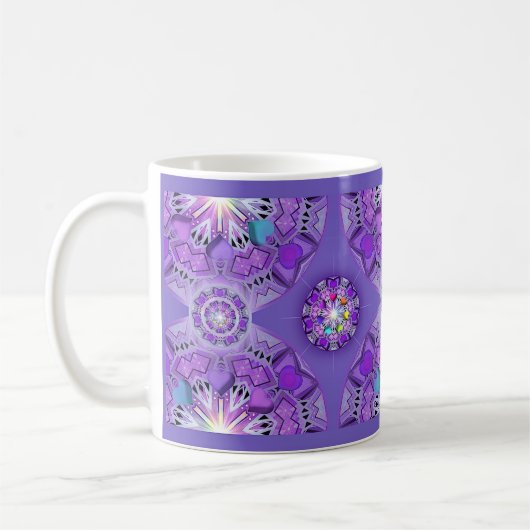 Lila W2 Kaffeetasse (Links)