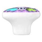 Lila W2 Keramikknauf (Seitenansicht)