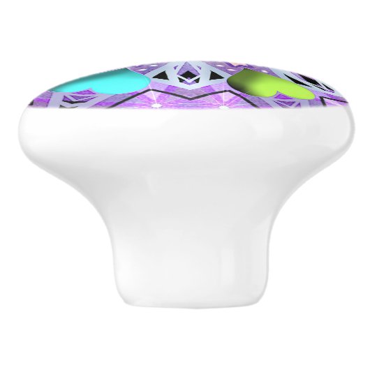 Lila W2 Keramikknauf (Seitenansicht)