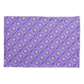 Lila W2 Kissenbezug (Rückseite)