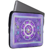 Lila W2 Laptopschutzhülle (Vorne Rechts)