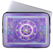 Lila W2 Laptopschutzhülle (Vorderseite)