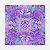 Lila W2 Magnet (Vorne)