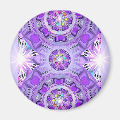 Lila W2 Magnet (Vorne)