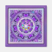 Lila W2 Magnet (Vorne)