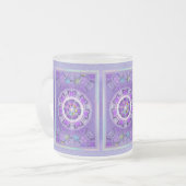 Lila W2 Mattglastasse (Vorderseite Links)